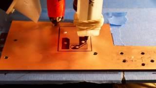 PCB etching with a 3D printer