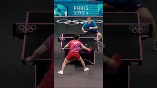 Anton Kallberg vs Tomokazu Harimoto best points #paris2024 #tabletennis #pingpong #wtt