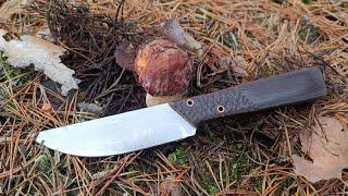 Making a Knife. A knife for picking mushrooms