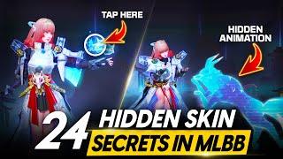 24 SECRET HIDDEN SKIN INTERACTION THAT MLBB DIDN'T WANT ANYONE TO FIND OUT