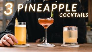 LIQUID GOLD! 3 fantastic Pineapple Cocktails