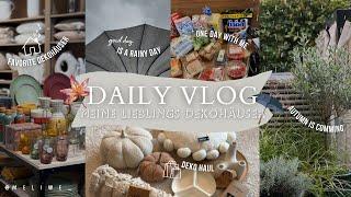 MEINE LIEBLINGS DEKOHÄUSER I Daily Vlog & Haul I One Day with me ‍️