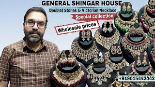 Doublet Stones And Victorian Necklace Wholesale Market, All Type Of Jewellery Biggest Wholesale Shop