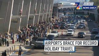 Fri. Dec. 20 | Airports brace for record holiday travel | NBC 7 San Diego