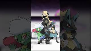 Is Cynthia the BEST Pokémon Champion? #shorts