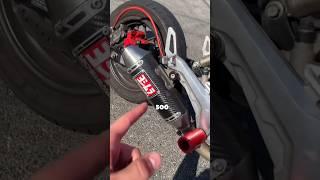 CHEAP VS EXPENSIVE MOTORCYCLE EXHAUST !! #amazon #motorcycle #cheapest