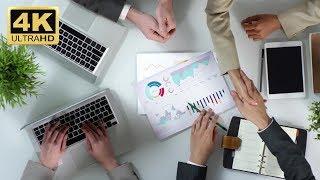 Office Stock Footage Free | Business Meeting Background Video | 4K Ultra HD