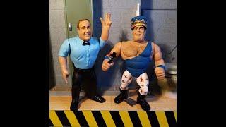 How to make WWE Jerry The King Lawler + Early Hebner Figures - WCF Wills Custom Figures Breakdown