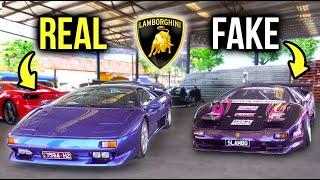 I took my FAKE LAMBORGHINI to a SUPERCAR Meet!