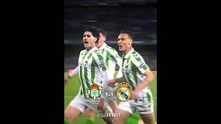 Real Betis comeback Vs Real Madrid ️ #shorts #football #antony