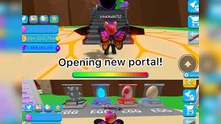 How to open the new portal in bubblegum simulator