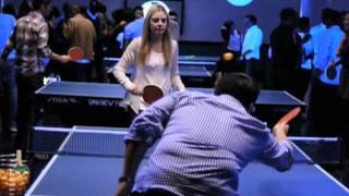 Table Tennis Becomes Hot Trend in New York