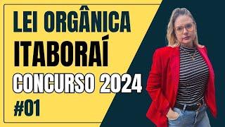 [Concurso Itaboraí] Lei Orgânica de Itaboraí #01