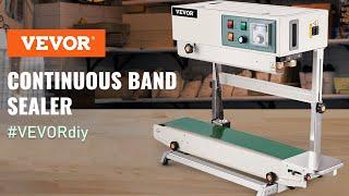 VEVOR Continuous Band Sealer FR-900 - Powerful Sealing & High Speed & Automatic Control