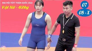 Vật nữ, Women wrestling - 62 kg - Vô địch Sea Games xuất trận - Mỹ Hạnh - Huế & Thúy Hà - Thanh Hóa.