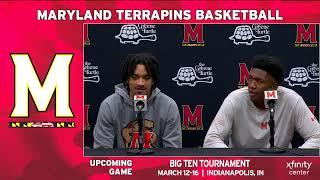 Maryland Men’s Basketball | Head Coach Kevin Willard and Players Midweek Press Conference 3/12/25