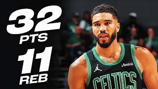 Jayson Tatum REMAINS HOT In DOUBLE-DOUBLE Performance! | November 1, 2024