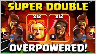 Overpowered! New Super Double Attack Th12 Strategies Coc