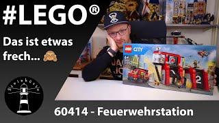 Wirklich das schlimmste Set? - LEGO® City 60414 - Feuerwehrstation mit Drehleiterfahrzeug #lego