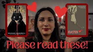 begging you to read these Michael McDowell books  🩸🪓 Katie and Gilded Needles