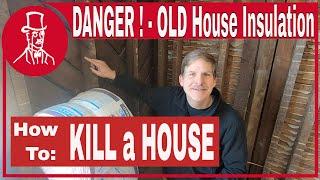 How to insulate a 100 year old house and not destroy it - Old House Renovation 5