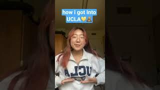 how i got into ucla (stats n stuff) #SheeranShorts #YouTubePartner