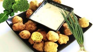 Broccoli Corn Flour Fritters Video Recipe | Bhavna's Kitchen