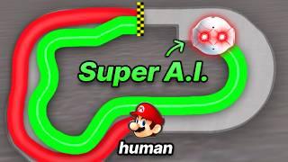 Mario Kart vs… an Actual Super A.I.