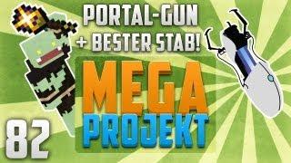 PORTAL GUN + BESTER MAGIE STAB im SPIEL! - Minecraft MEGA PROJEKT #82