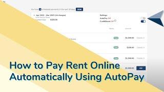 How to Pay Rent Online Automatically Using Autopay | Avail Landlord Software