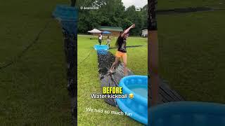 Water Kickball Is The Funniest Sport!