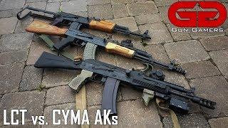 Comparing CYMA and LCT Airsoft AKs