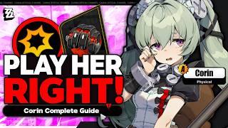 DONT PLAY HER WRONG! The ULTIMATE Guide to Corin (Teams/Disk/W-Engine) - Zenless Zone Zero