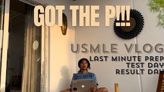 USMLE vlog: last minute prep + test day + result day