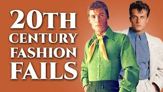 The WORST Men's Fashion Fails of the 20th Century!