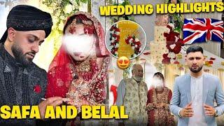 Saffa & Belal Wedding highlights || Bradford || Pakistani  Wedding in UK 