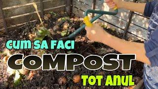 Vrei mai mult COMPOST? #compost #gradina #sustenabilitate