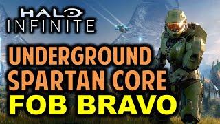 How to get the Underground Spartan Core near FOB Bravo | Halo Infinite