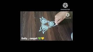 #easyrangolidesign #dailyrangoli #rangoli # shorts #rangolidesigns