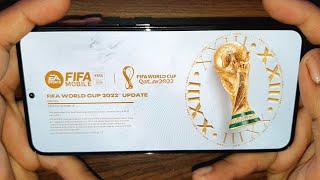 FIFA World Cup Qatar 2022 Mobile Gameplay | Ultra Graphics | 60FPS