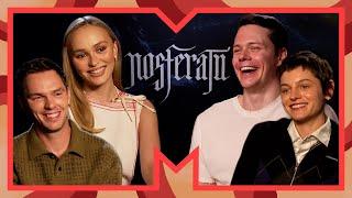 “Edward Cullen Trapped in Count Orlok’s Castle?”  Nosferatu Cast Interview | MTV Movies