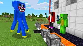 Huggy Wuggy vs Das Sicherste Haus - Minecraft