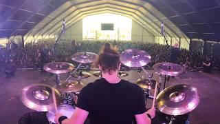 Ne Obliviscaris - Equus - Drum Cam - Live Hellfest 2024 - KEVIN PARADIS