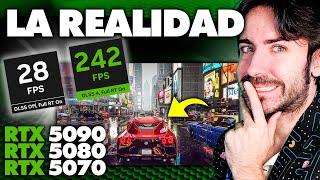 La VERDAD detrás de los precios de las nuevas RTX… (5090, 5080, 5070ti y 5070). Es POCA potencia?