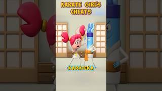 Karate Girl Wins by Cheating !