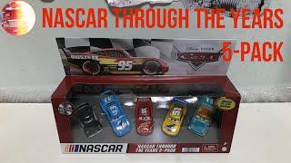 Mattel Disney Pixar Cars 2021 Nascar Through The Years 5-Pack | By Toy-Lection on Zav S TV