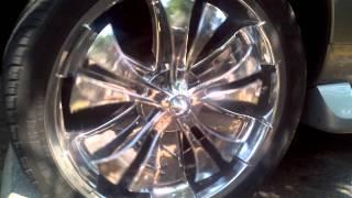 Escalade with 24" wheels spinners