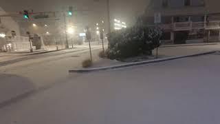 Ocean City Maryland Boardwalk Snow ️