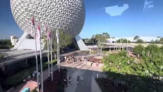 Magical Monorail Journey Through Epcot: Stunning Sights & New Construction 6/8/2023