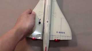 Daiya Vintage British Airways Concorde Battery Toy